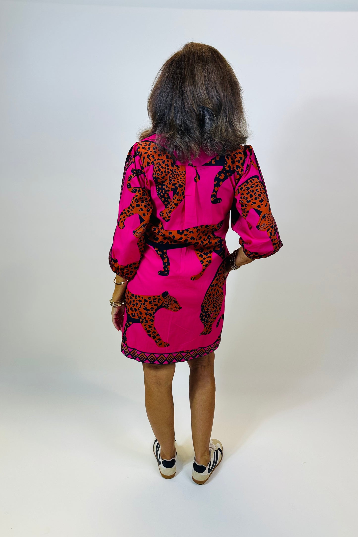Ava Leopard Dress