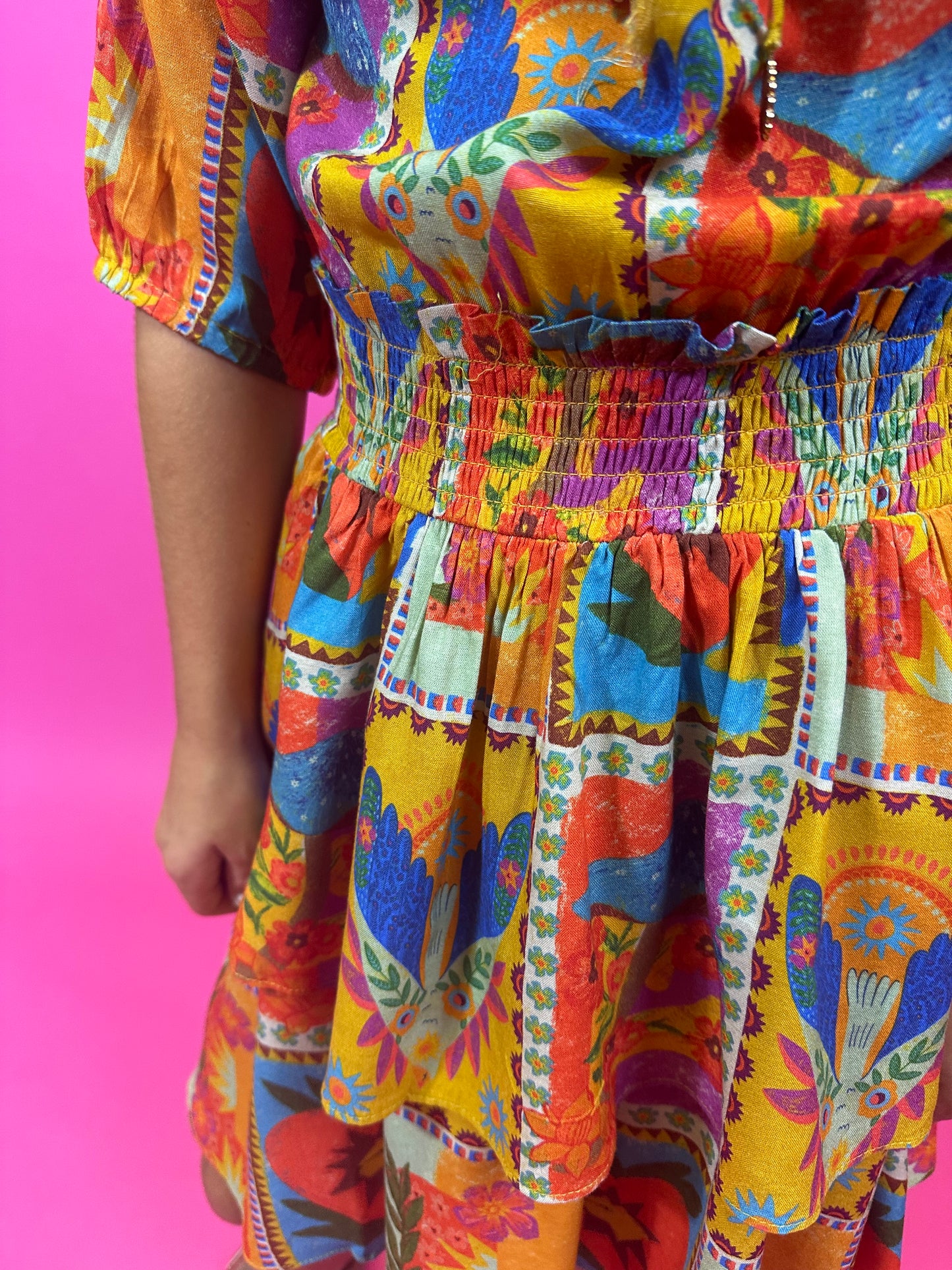 Georgia Dress- Orange