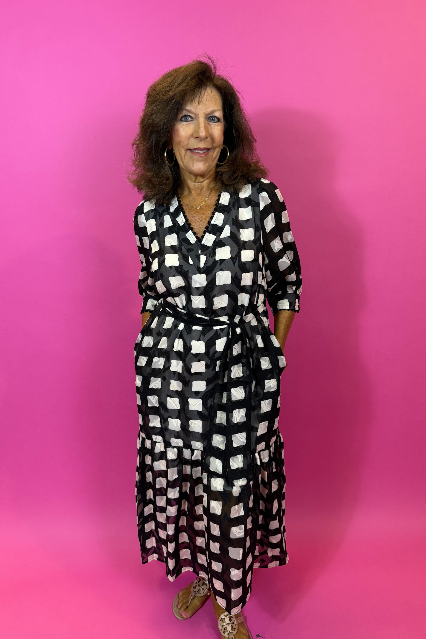 Checker Board Maxi
