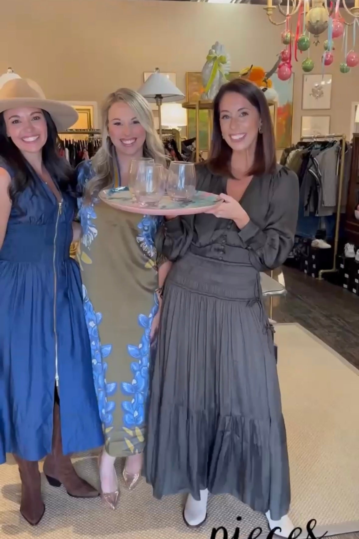 Melory Smocked Waist Maxi Skirt