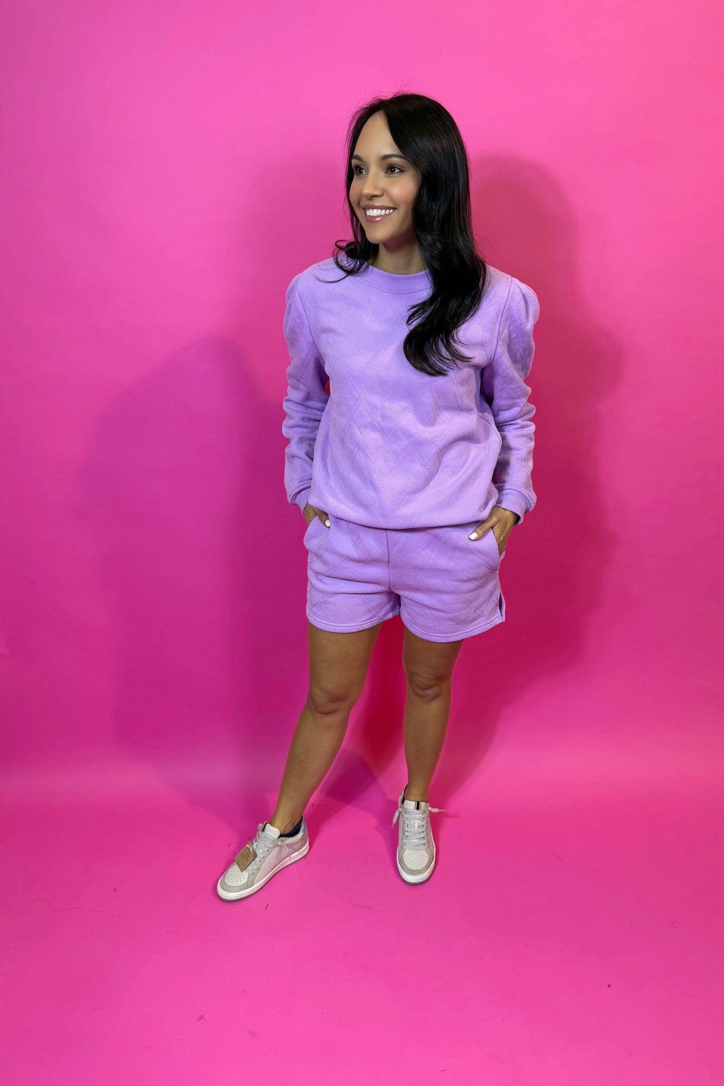 Novelty Stitch Sweatshort