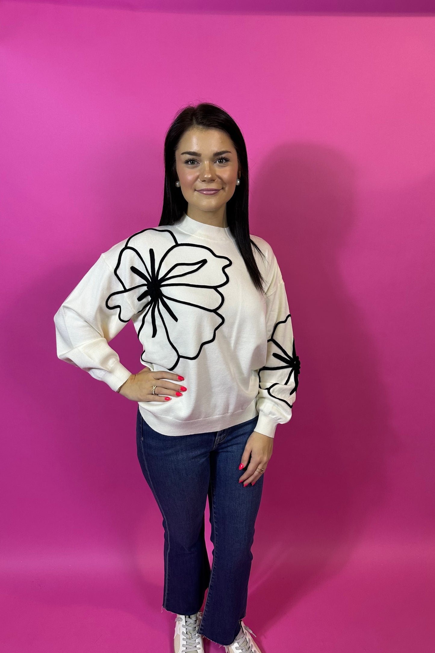 Flower Patch Sweater