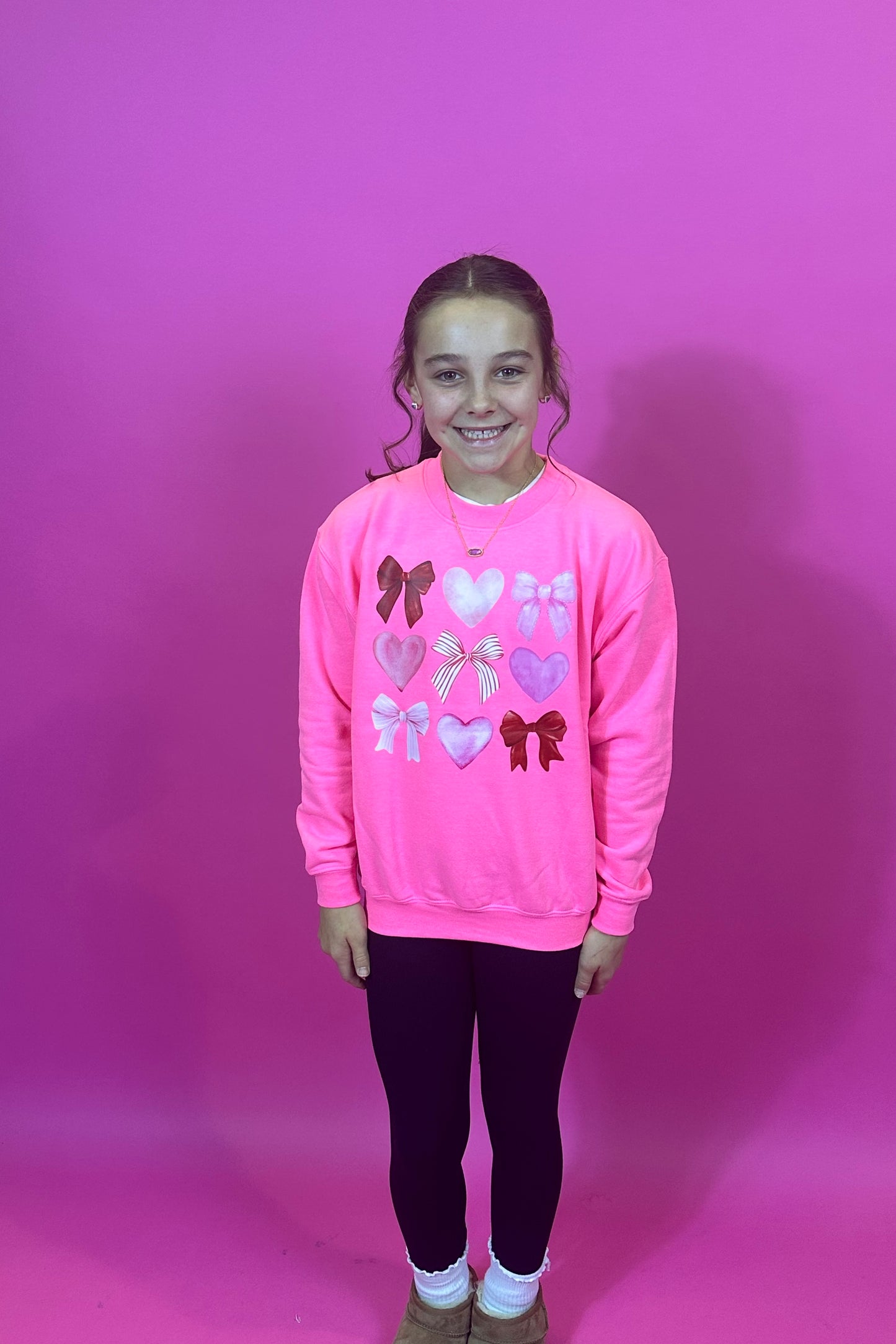 Bow & Heart Sweatshirt