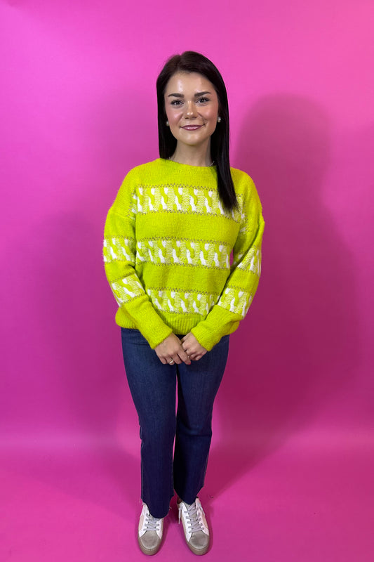 Lime Light Sweater