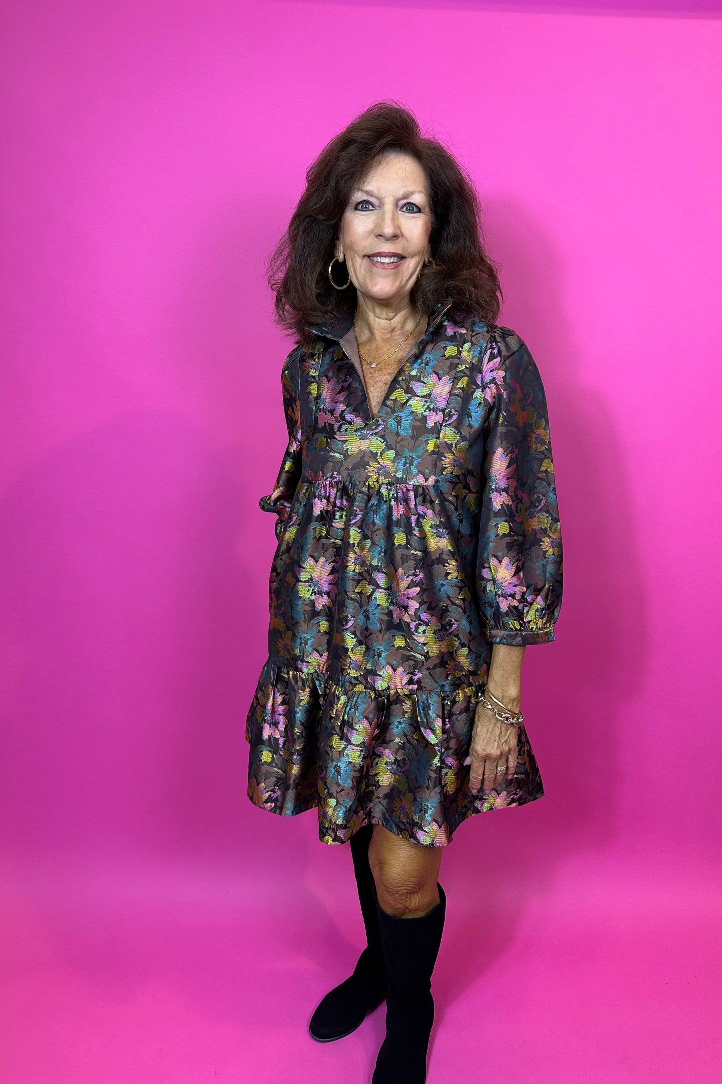 Vintage Floral Dress