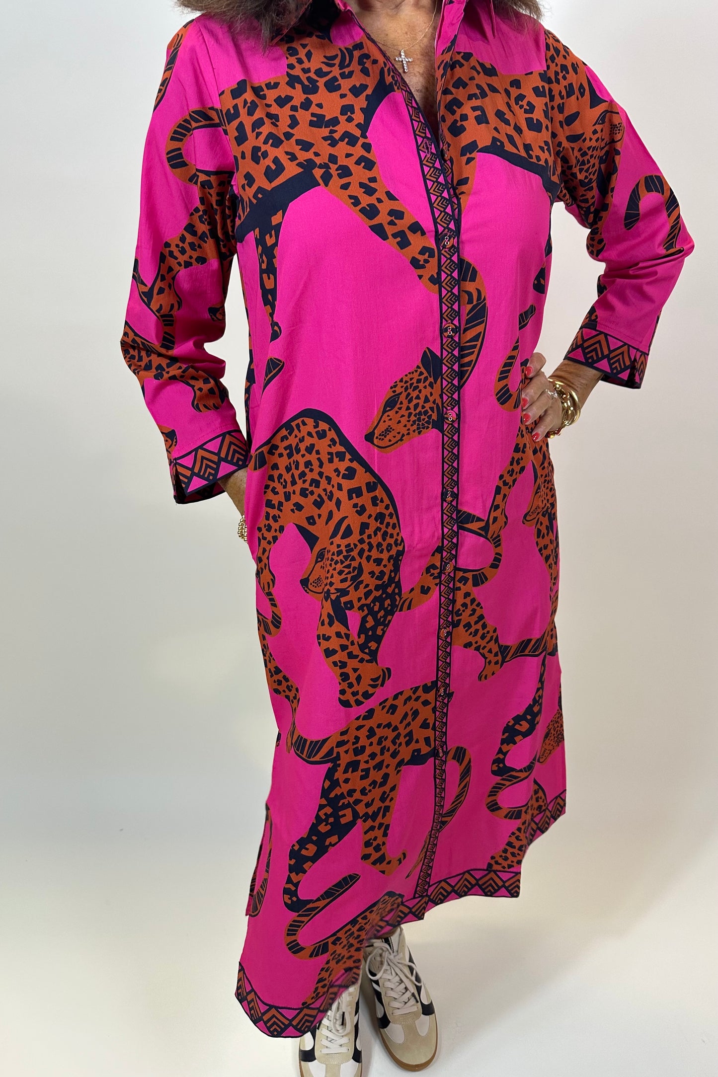 Eliza Leopard Maxi