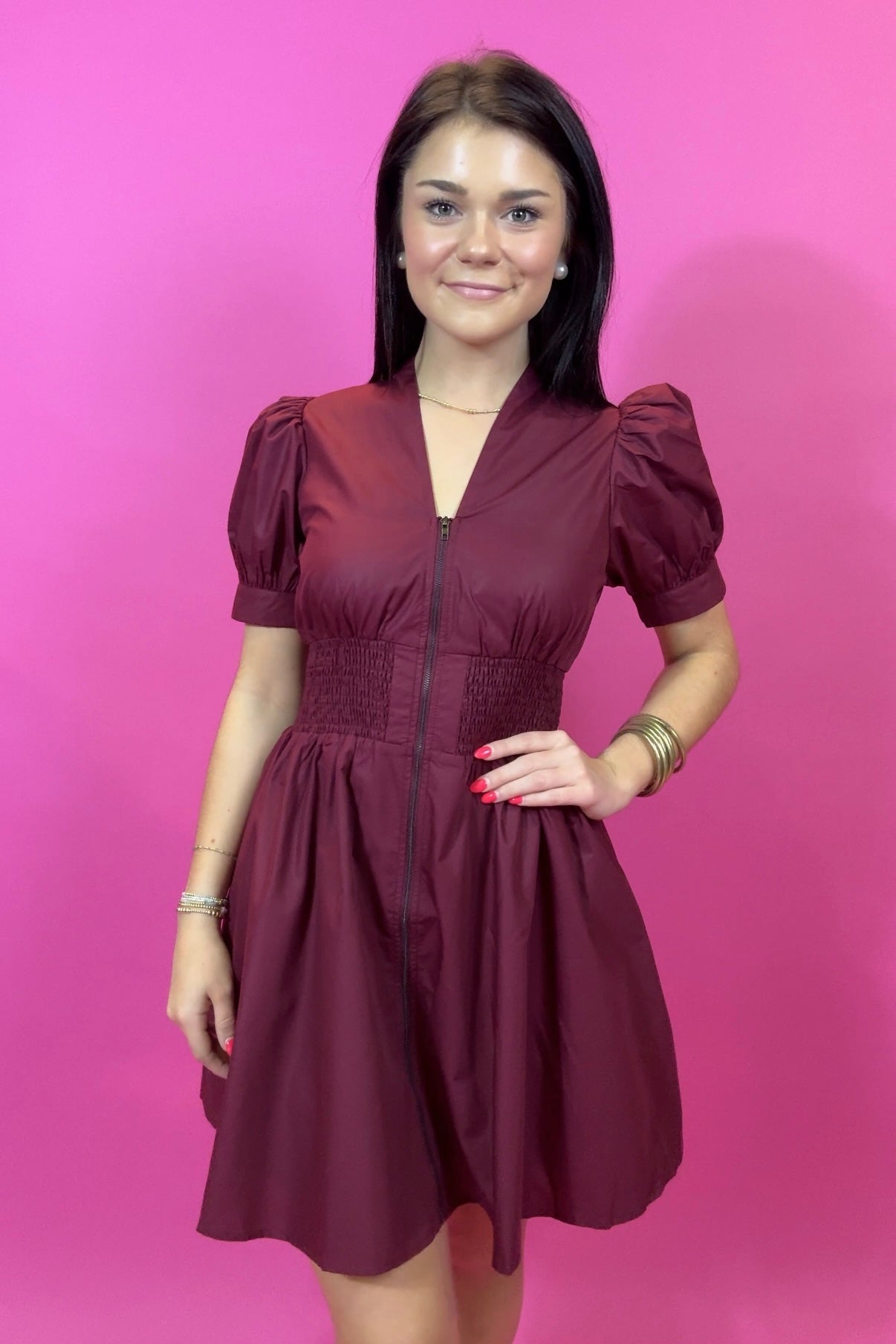 Gameday Zip Dress