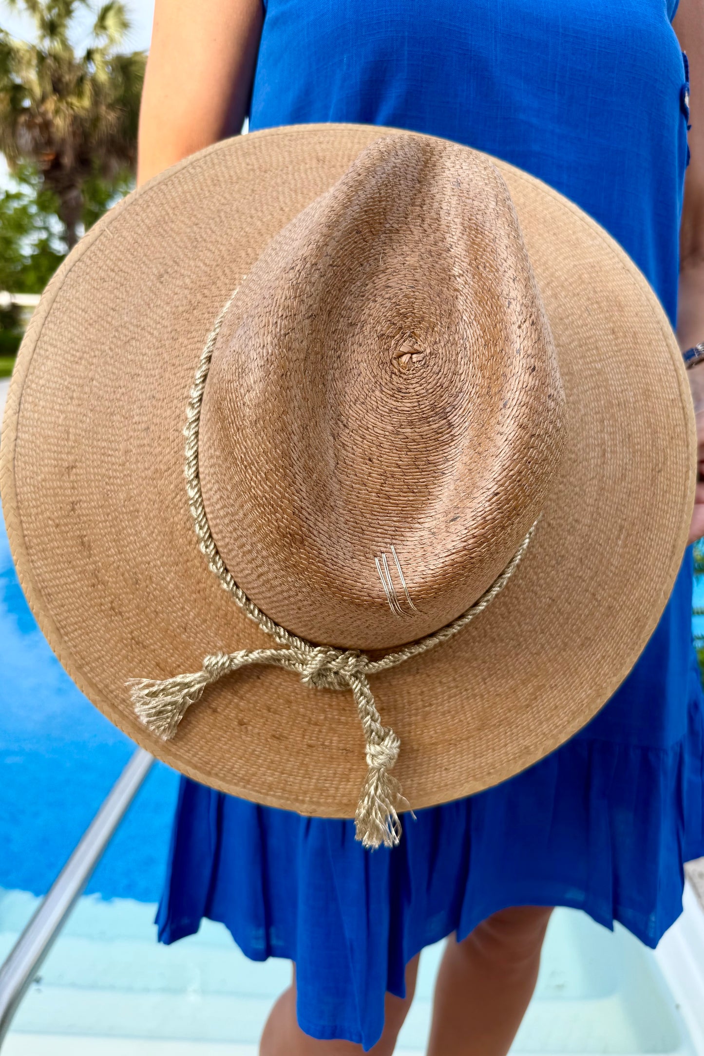 Cabo Hat with Solid Braid
