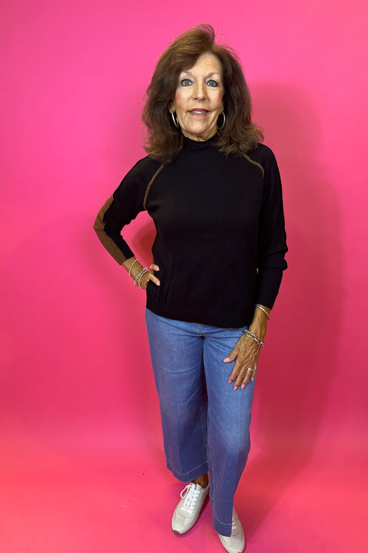 Reversible Funnel Sweater