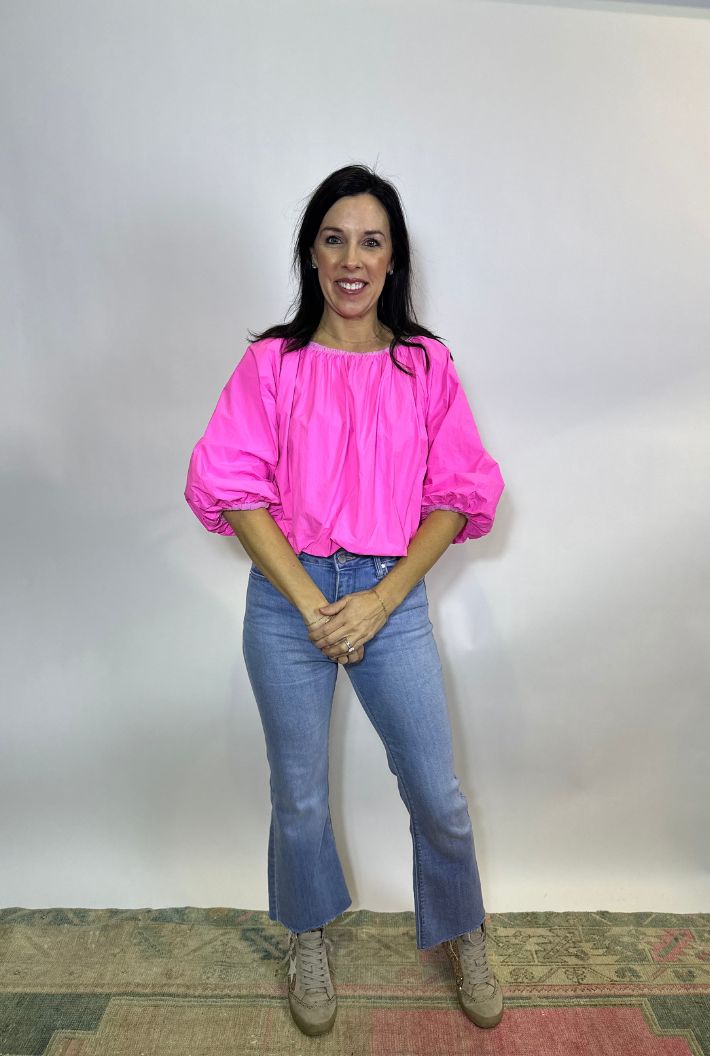 Bubble Top Pink