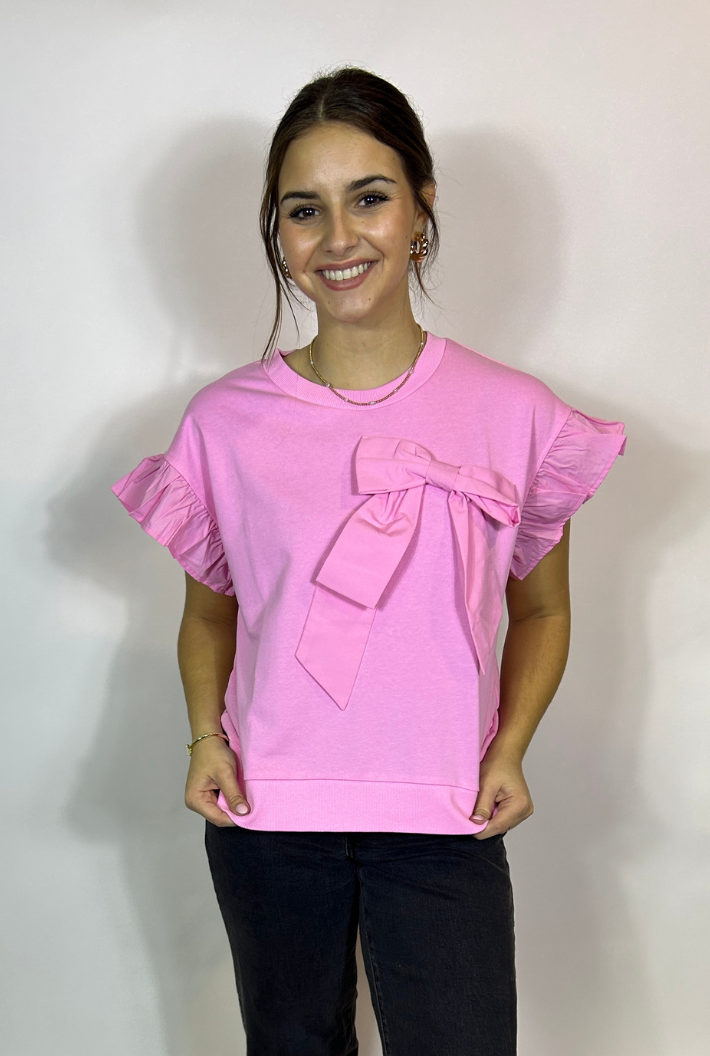 Bows & Ruffle Top