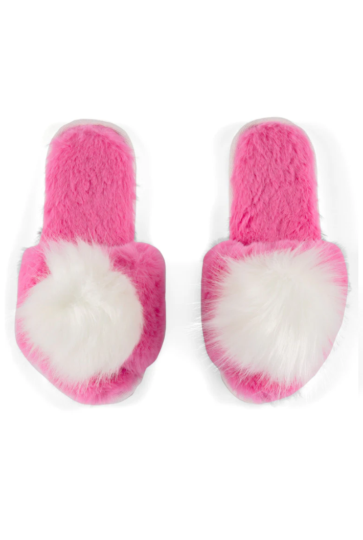 Amor Fur Slippers