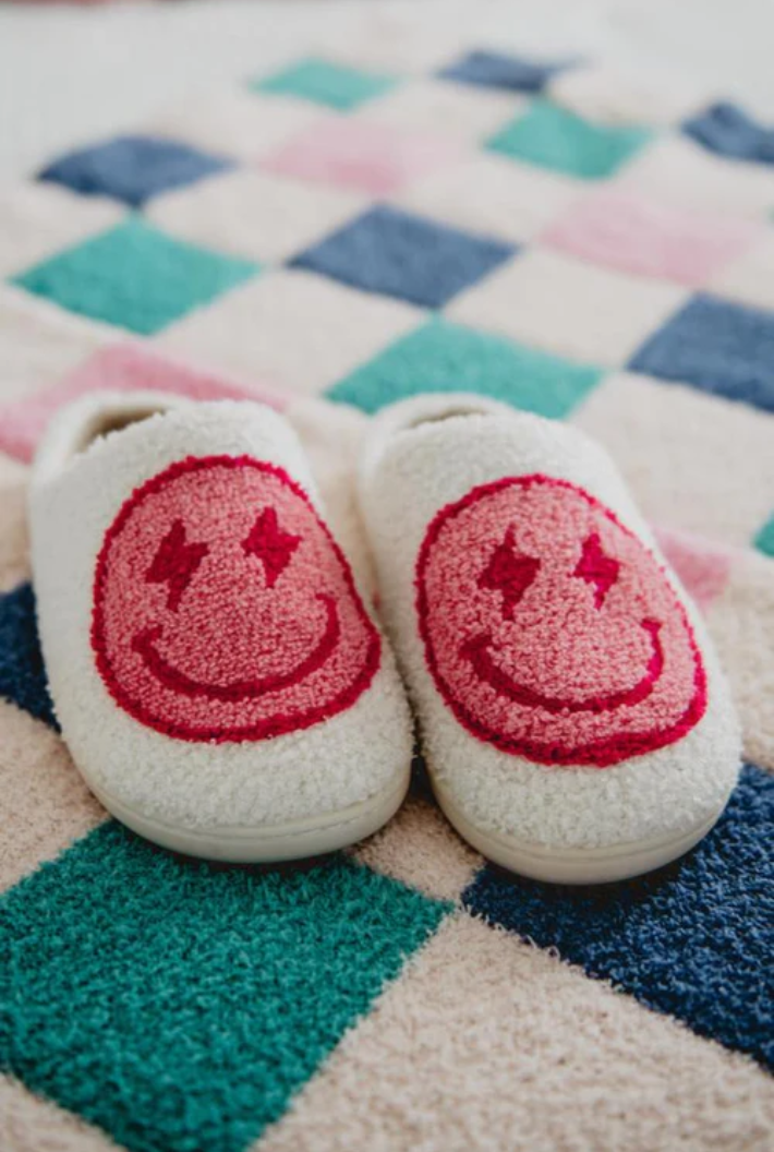 Smiley Face Slippers