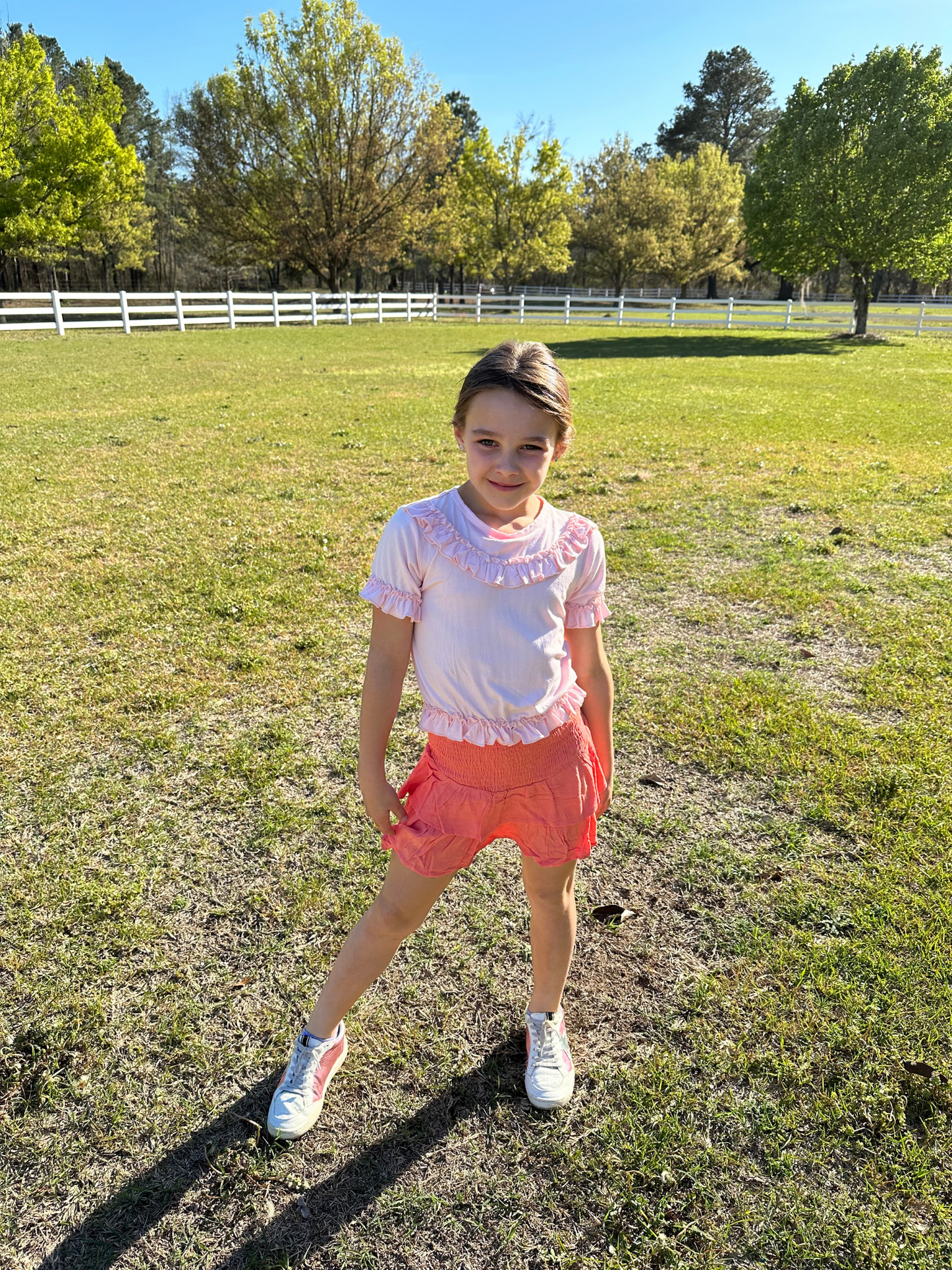 TWEEN Tiered Skort
