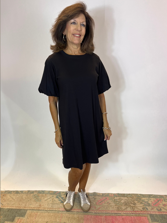 Blossom Pleated Swing Dress