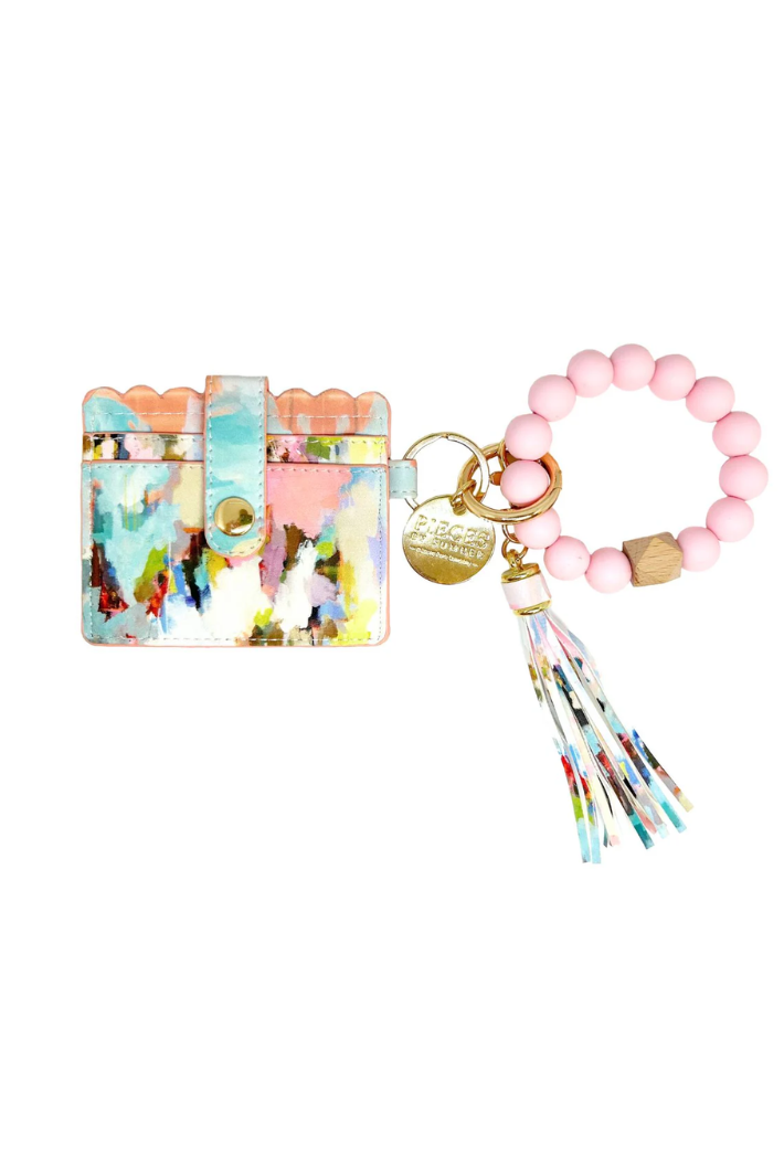 Key Chain Wristlet Wallet