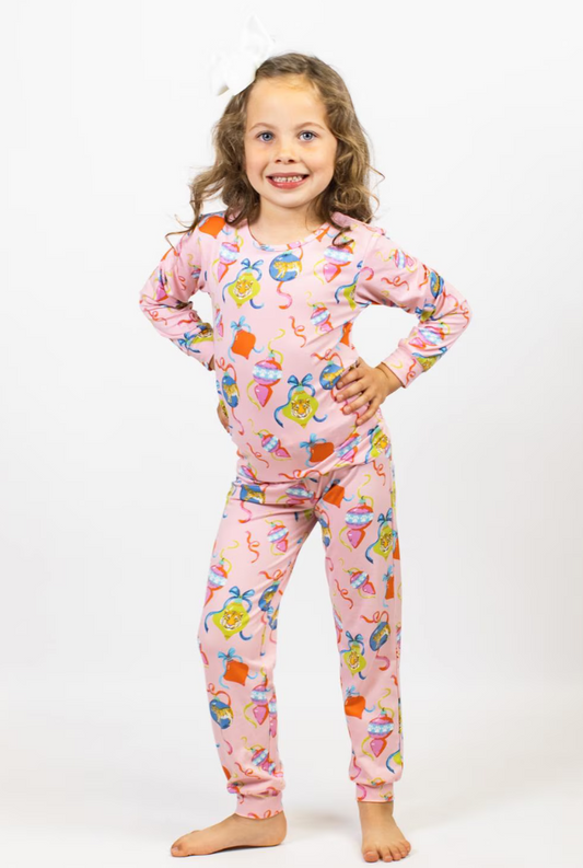 Kid's Tinsel and Tiger Pajama Set