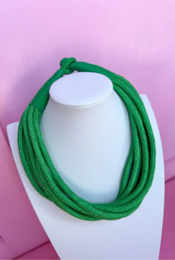 Slub 8-Strand Necklace