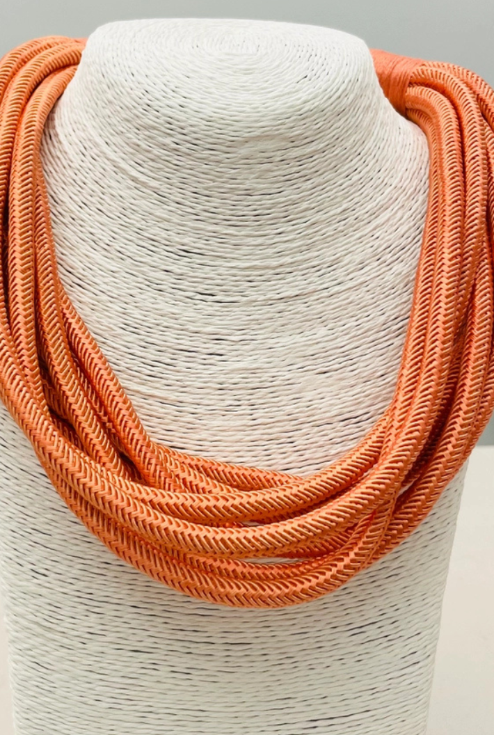 Slub 8-Strand Necklace
