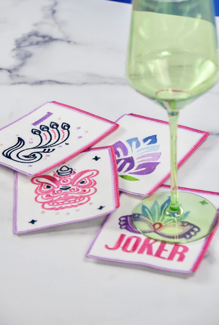 Soiree Tile Cocktail Napkins