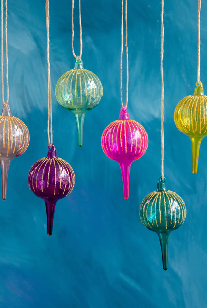 Fanciful Glitter Ornament