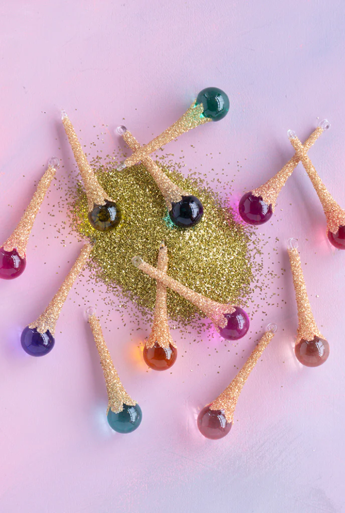 Small Rainbow Drop Ornament