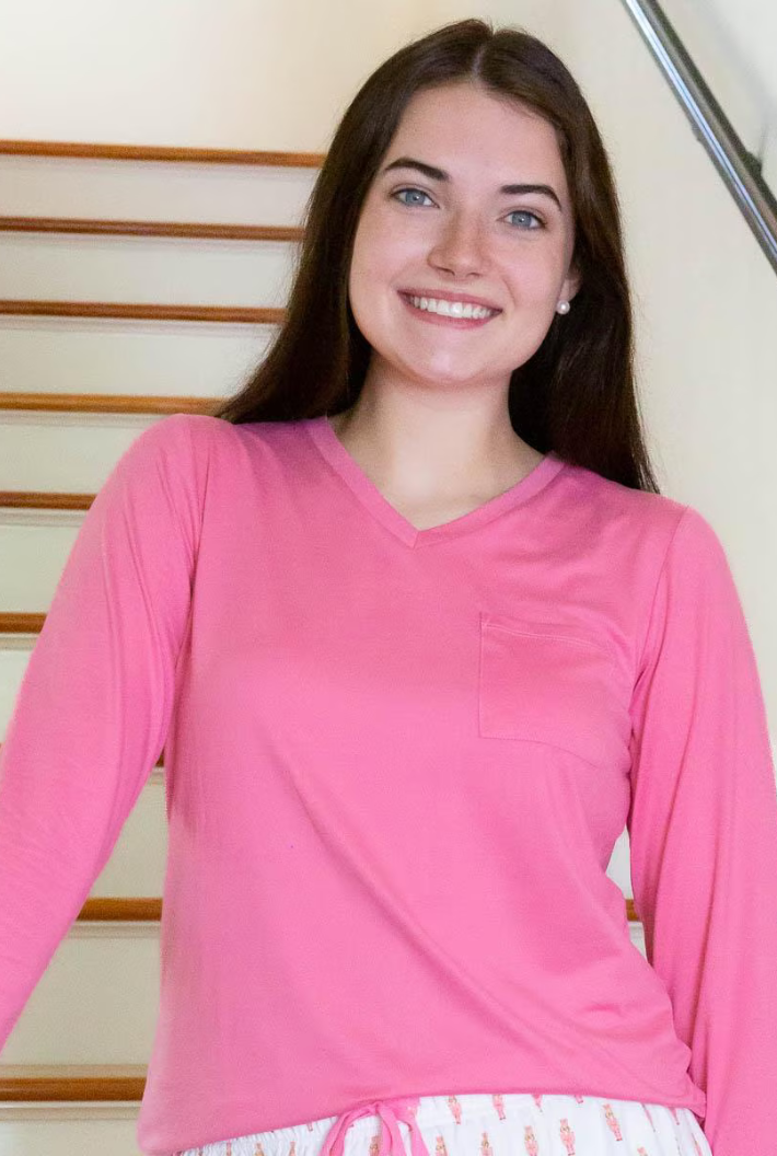 Highlands Long Sleeve Pocket Tee