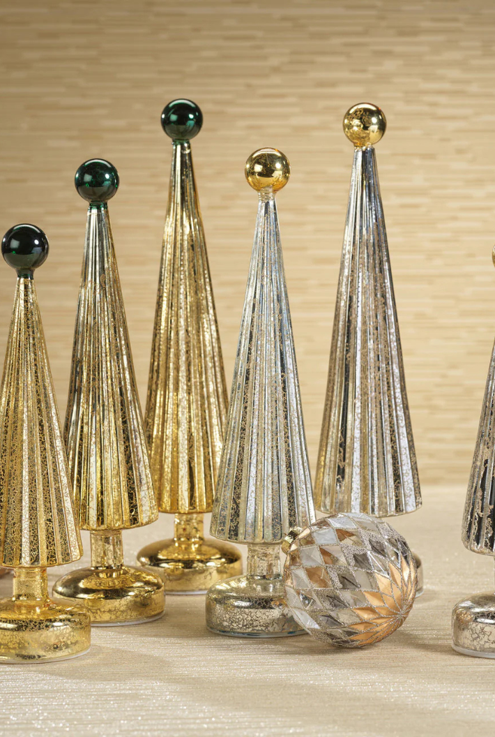 Globe Finial LED Tree