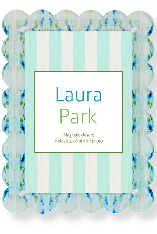 Scalloped Acrylic Picture Frame