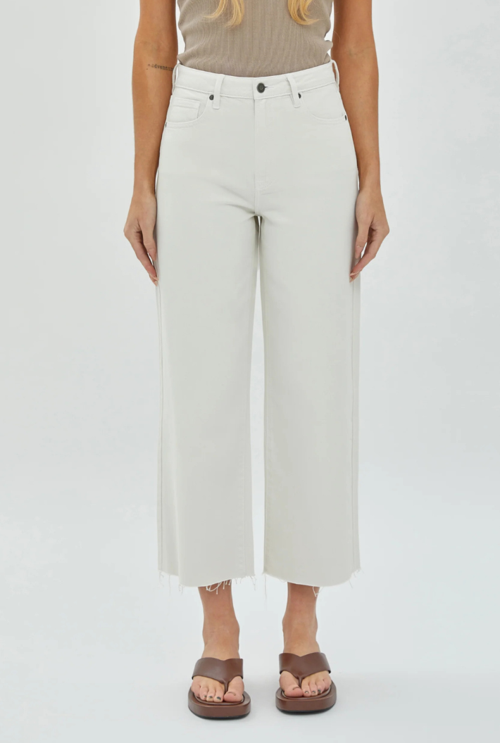 Nori Cropped Wide Leg