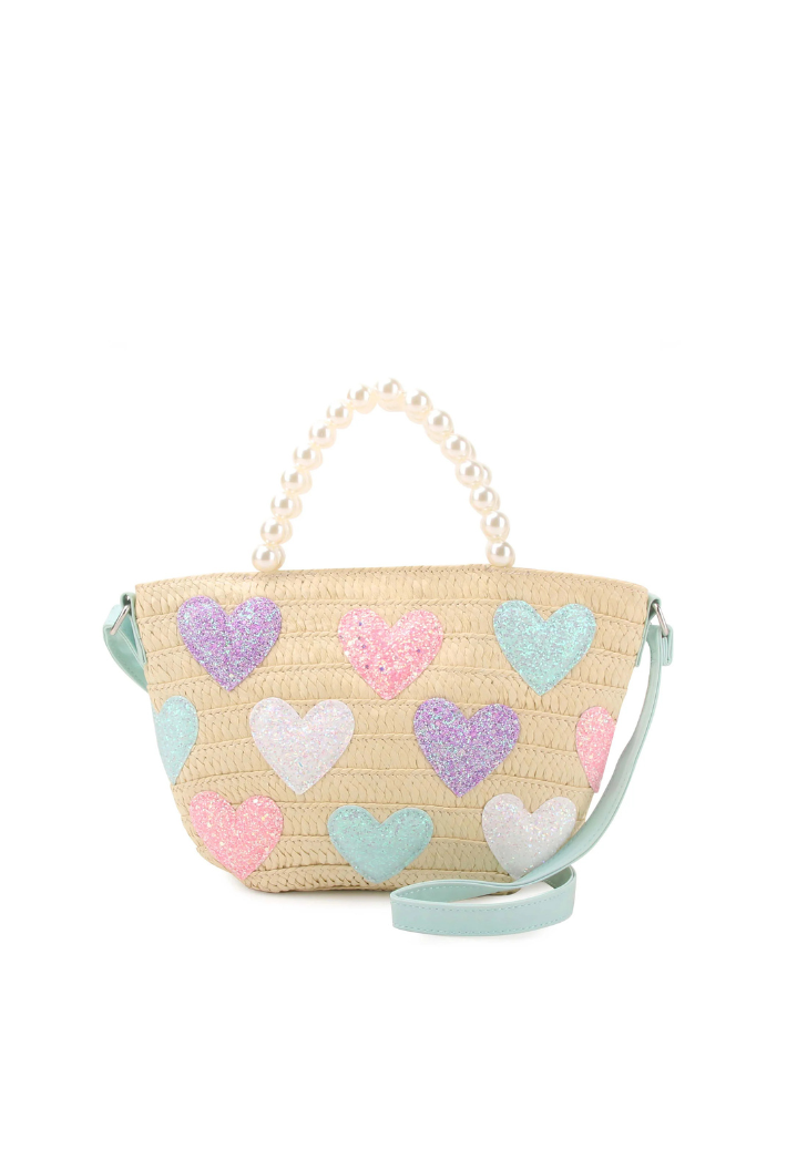 Heart Straw Tote