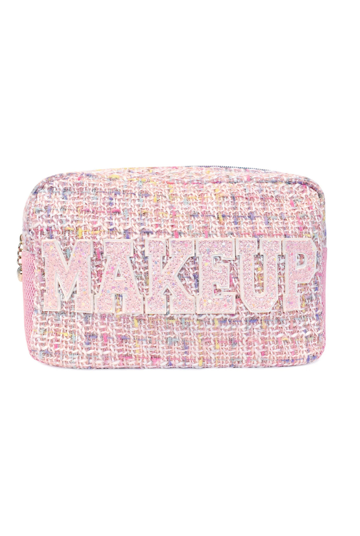 Makeup Tweed Pouch