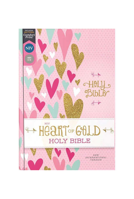 NIV Heart of Gold Bible
