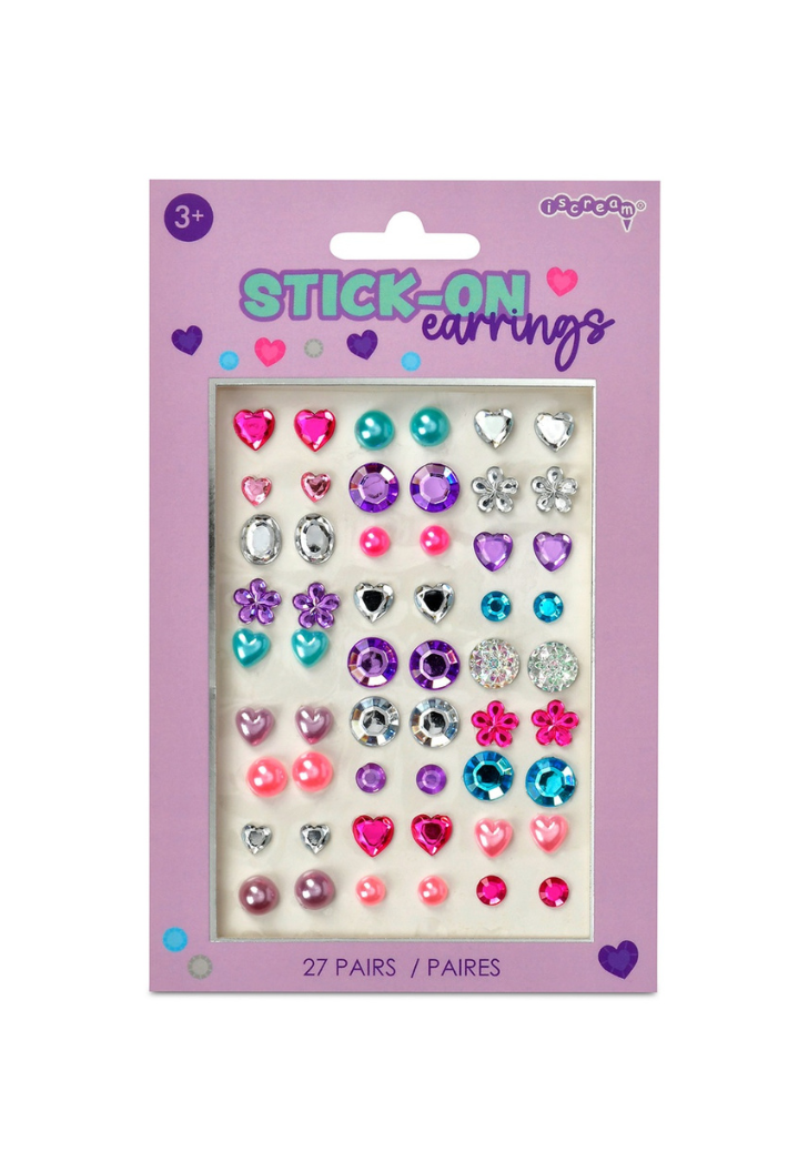 Gem Stick On Earrings