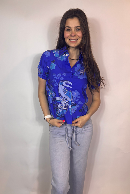 Nico- Saphire Florals