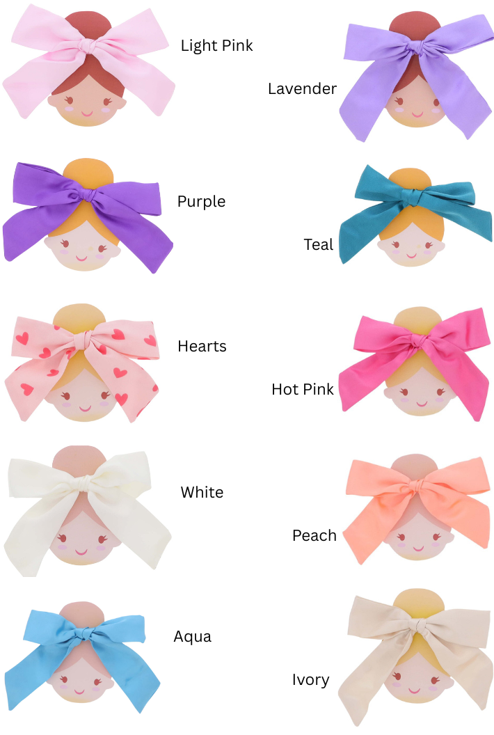Satin Hair Bow