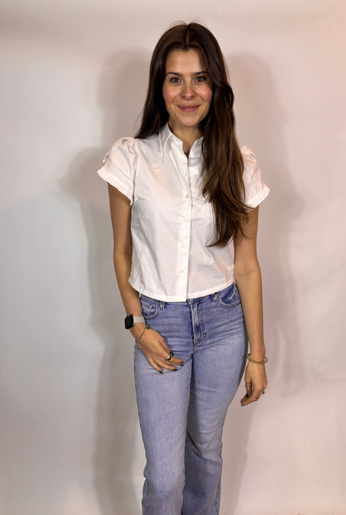 Balloon Sleeve Blouse