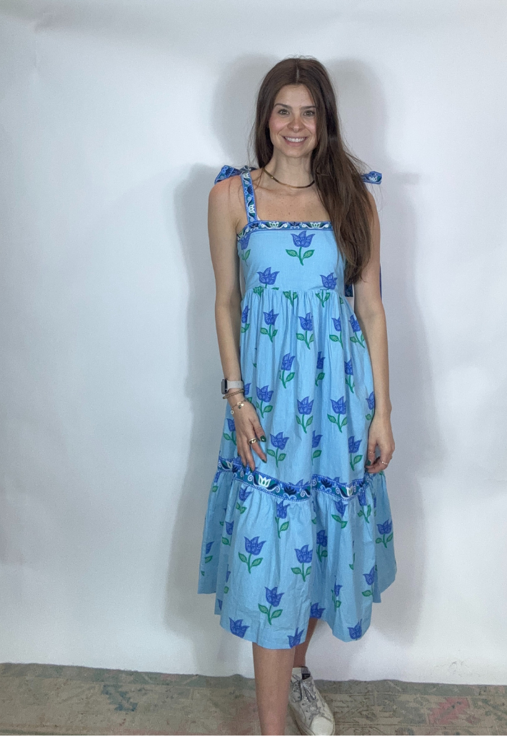 Tulip Bloom Way Around Dress