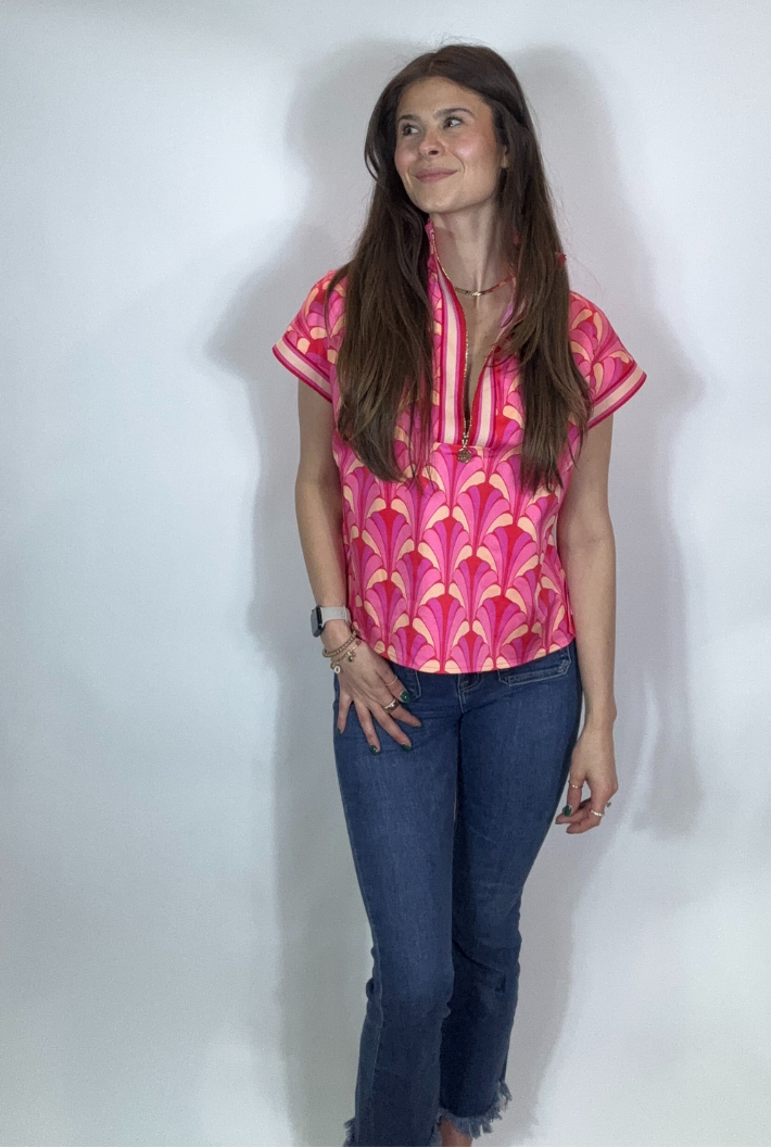 Poppy Pullover- Scallop