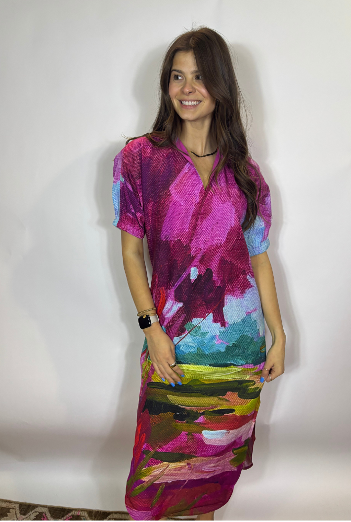 Poppy Caftan-Bellamy Sunset