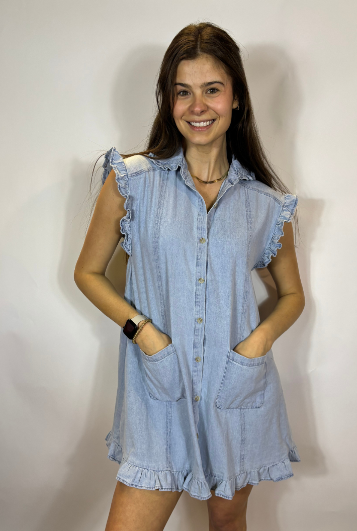 Blue Jean Baby Dress