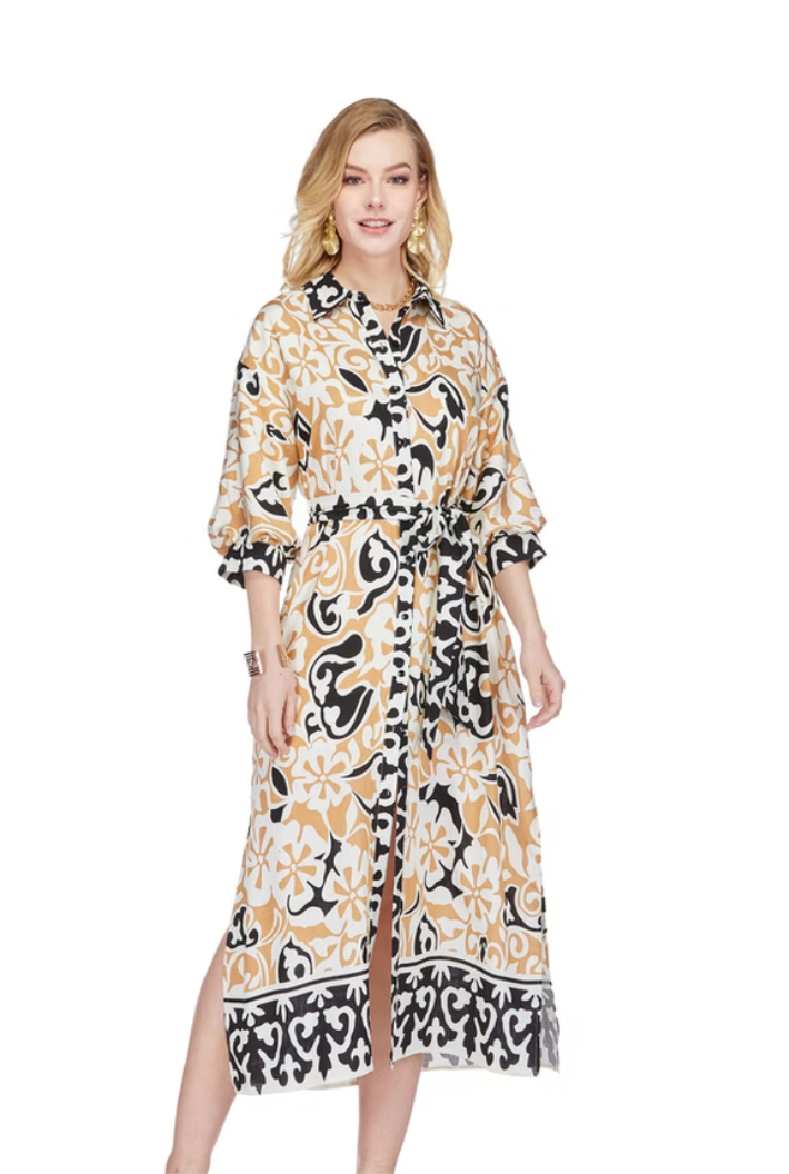 Maxi Shirt Dress