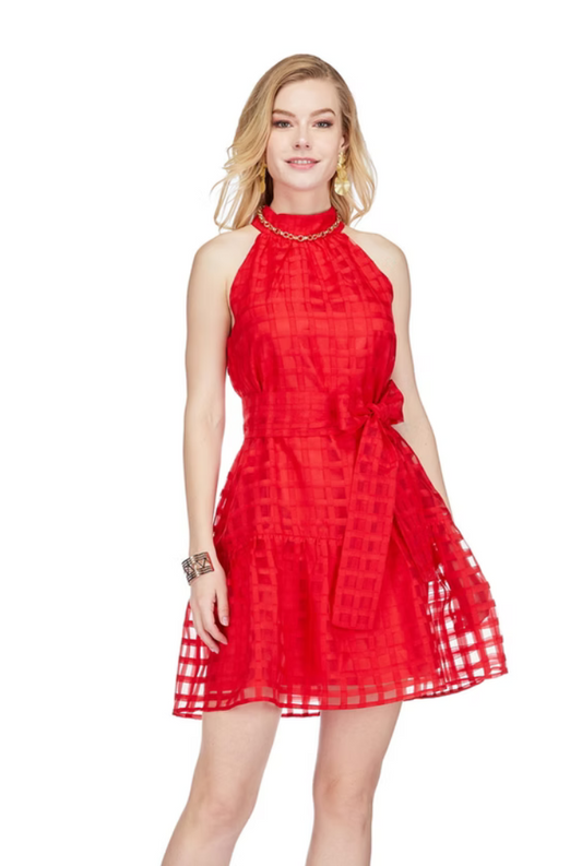 Cross Stitch Halter Dress