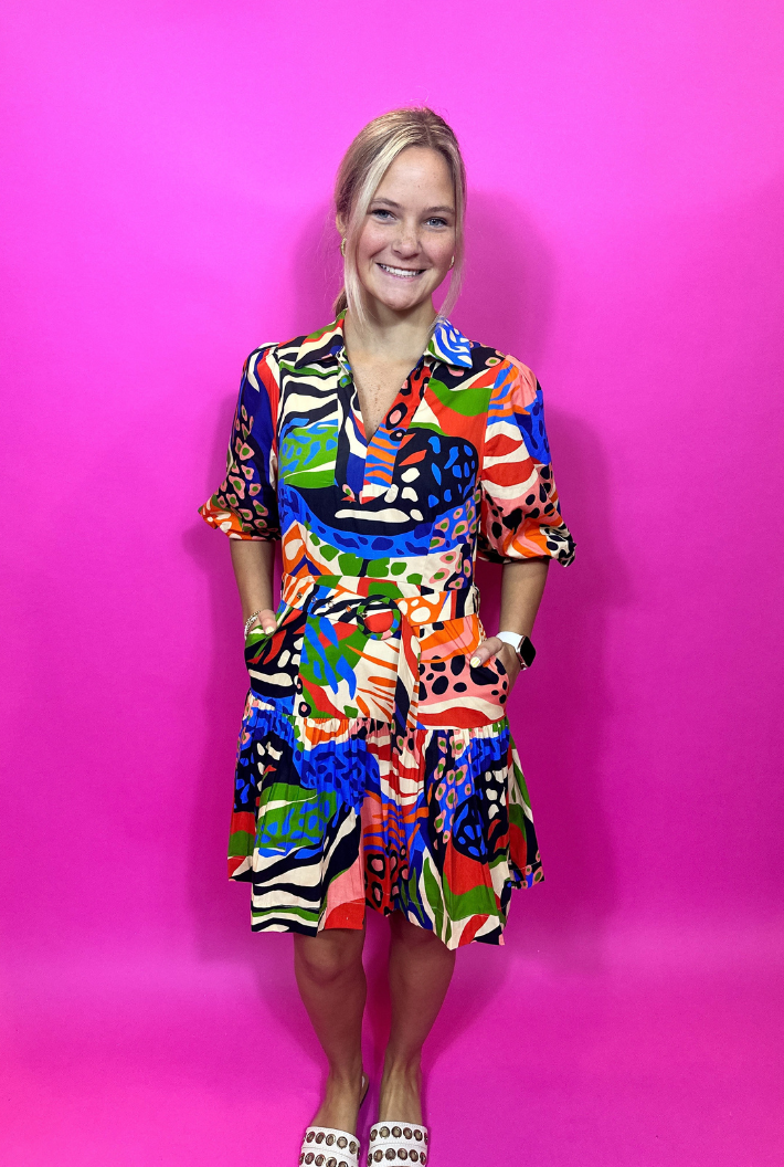 Fall Bubbles Dress