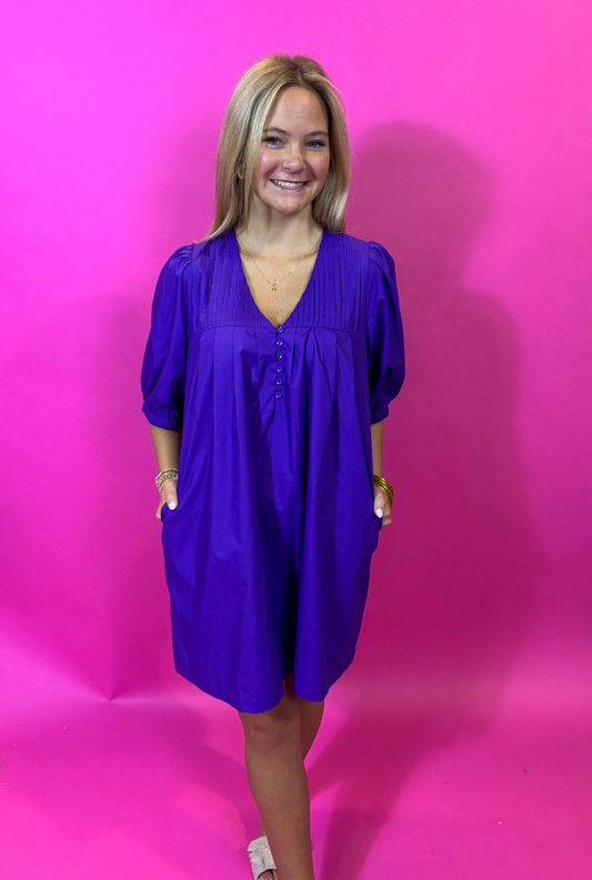 Hunter Dress - Purple