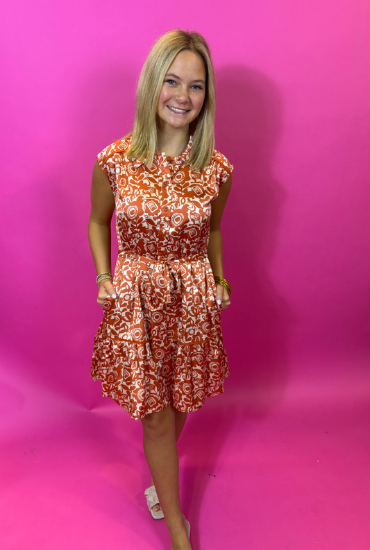 Tangerine Tango Dress