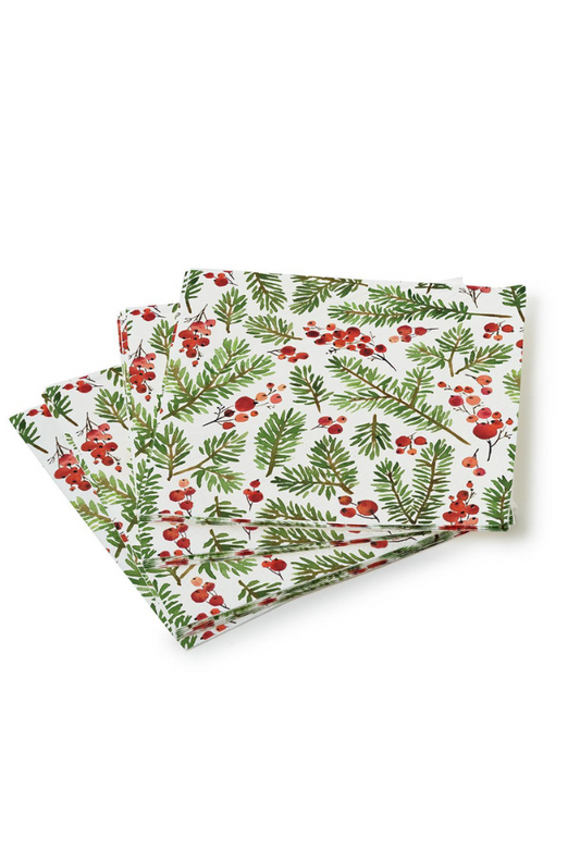 Pine Berry Cocktail Napkins