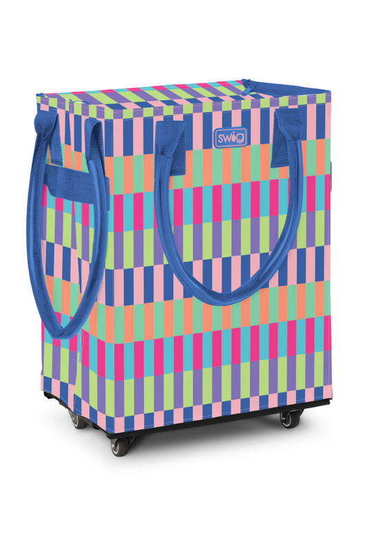 Brite Stripe Mega Tote Bag