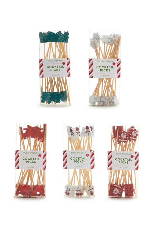 Cocktail Picks Holiday