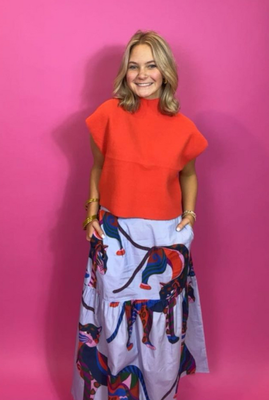 Ada Skirt - Cheetah Mirage